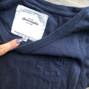 Girls Abercrombie Pocket Tee